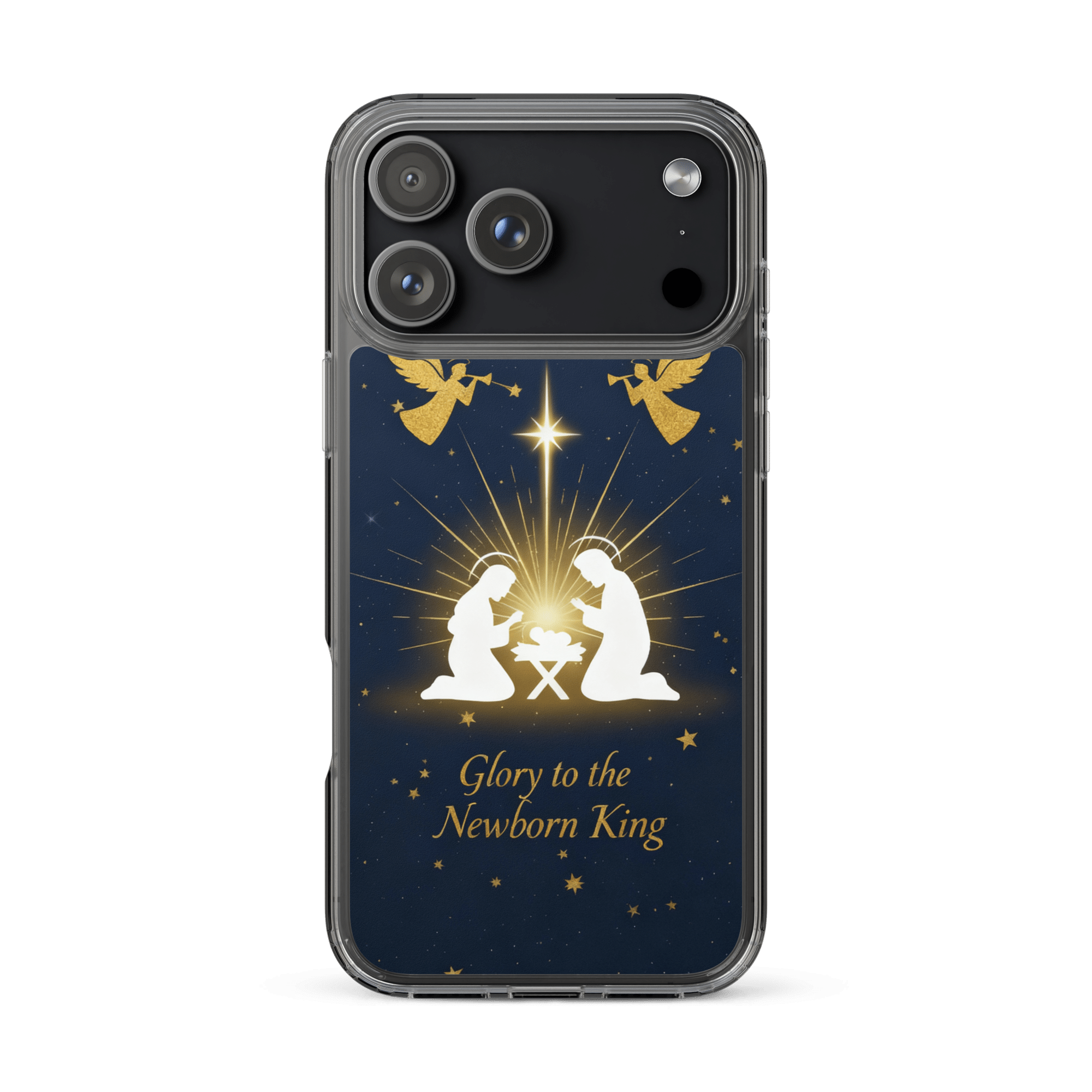 Glory to the Newborn King iPhone Case - Image 33
