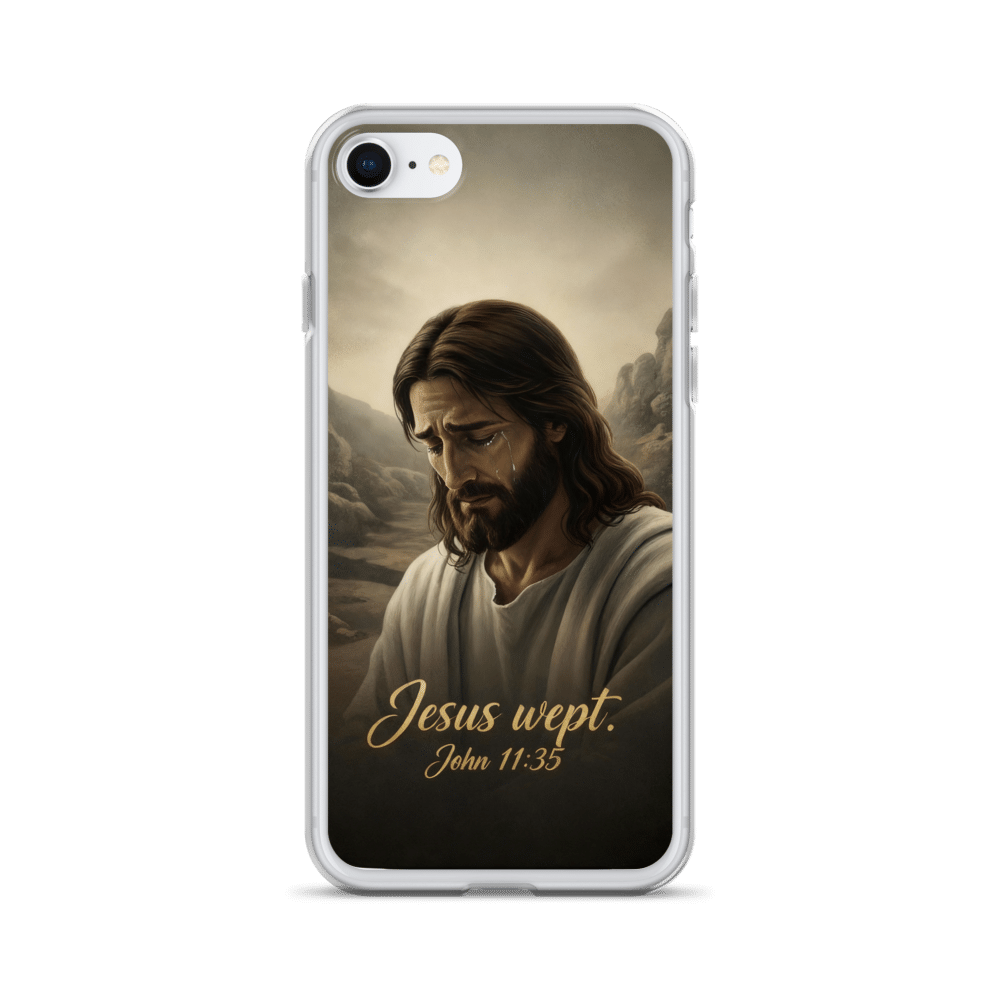 Jesus Wept Iphone Case - Image 3