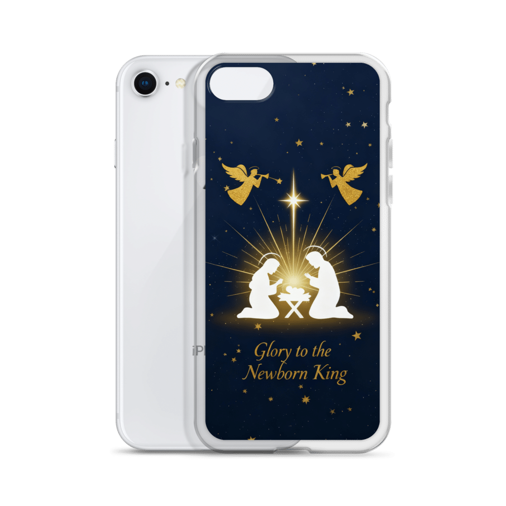 Glory to the Newborn King iPhone Case - Image 25