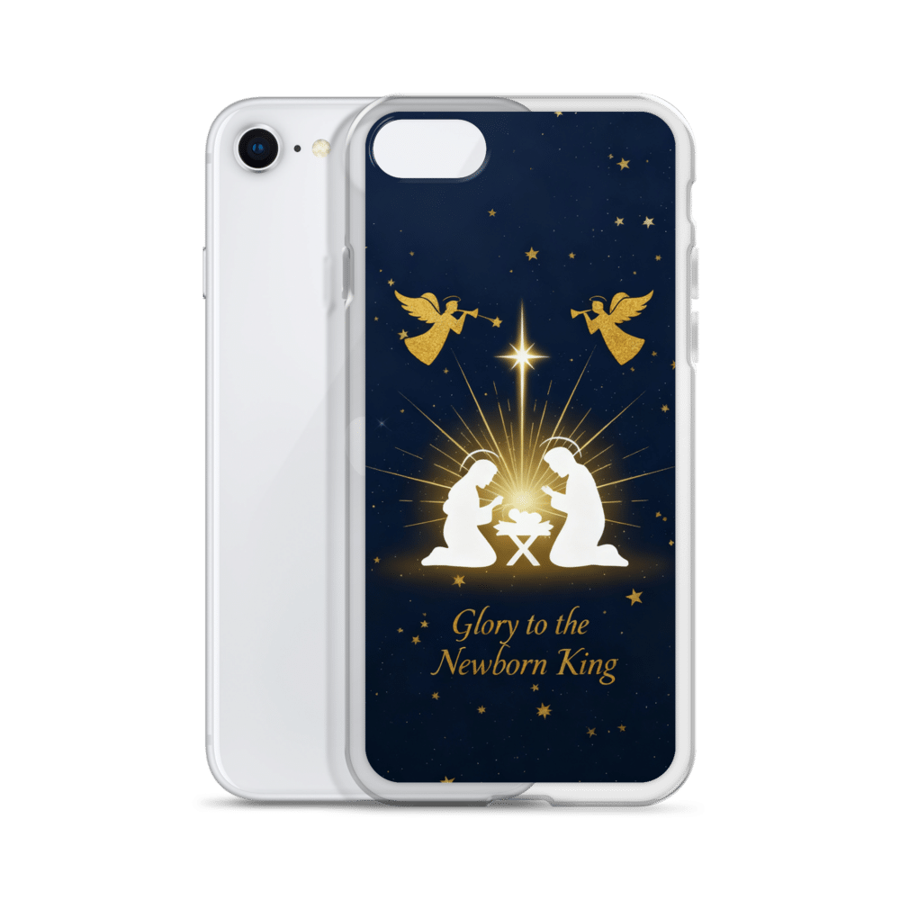 Glory to the Newborn King iPhone Case - Image 26