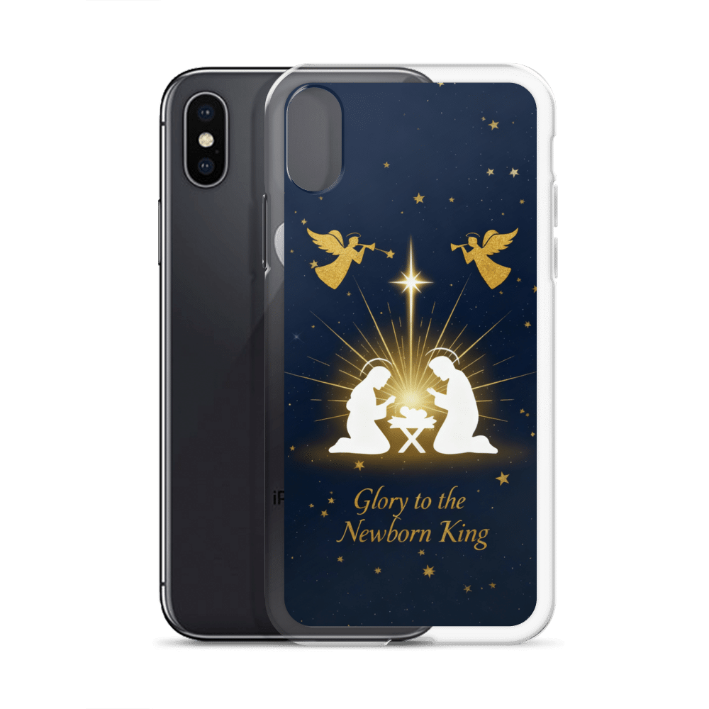 Glory to the Newborn King iPhone Case - Image 27