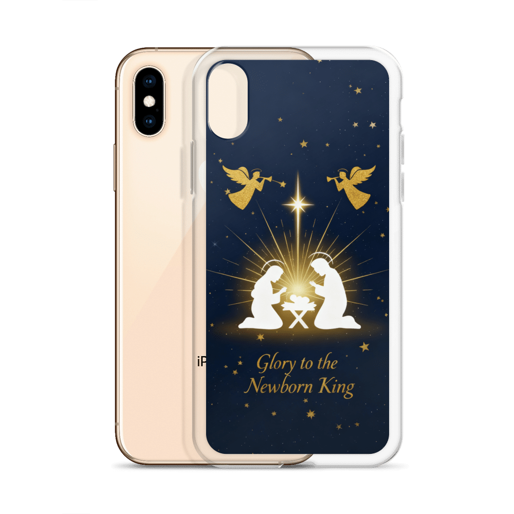 Glory to the Newborn King iPhone Case - Image 28