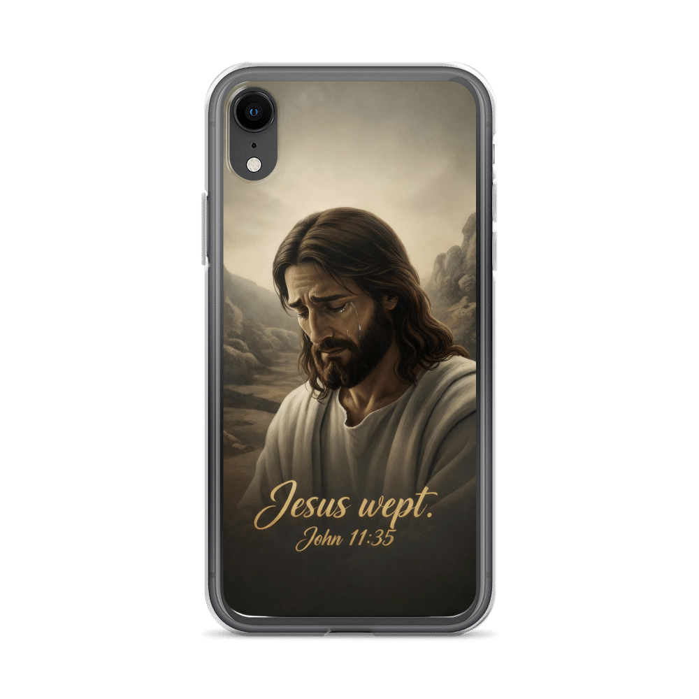Jesus Wept Iphone Case - Image 2