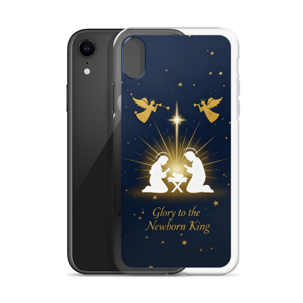 Glory to the Newborn King iPhone Case - Image 29