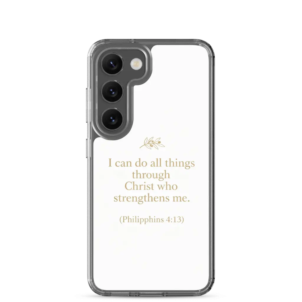 I Can Do All Things Through Christ Samsung Case - Image 4