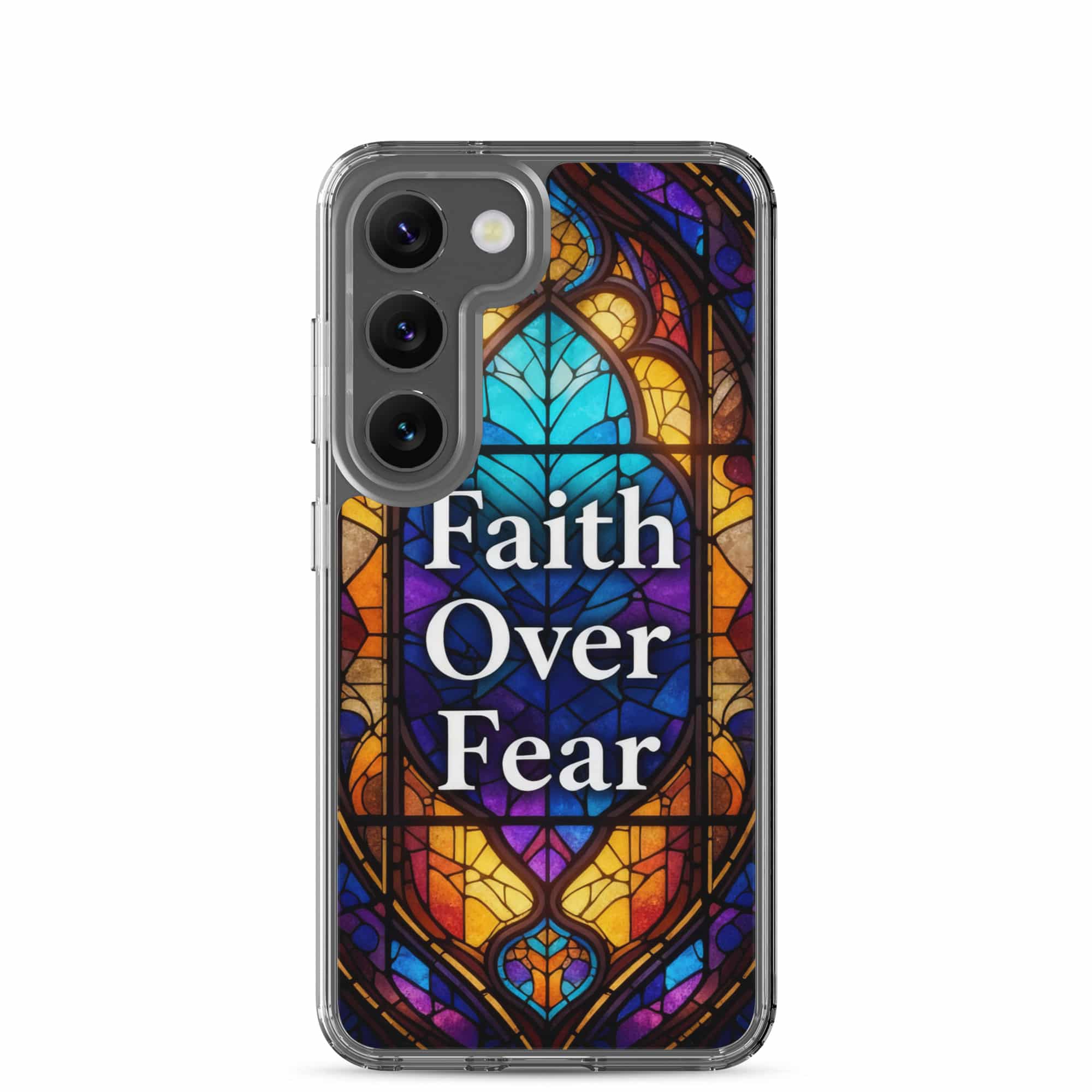 Faith Over Fear Samsung Case - Image 4