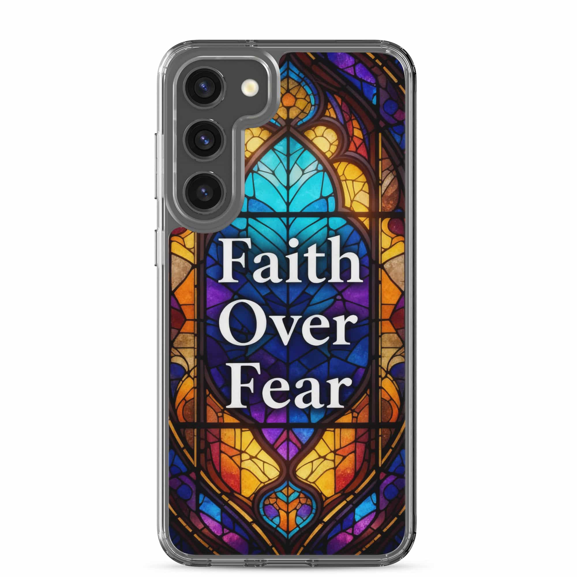 Faith Over Fear Samsung Case - Image 6