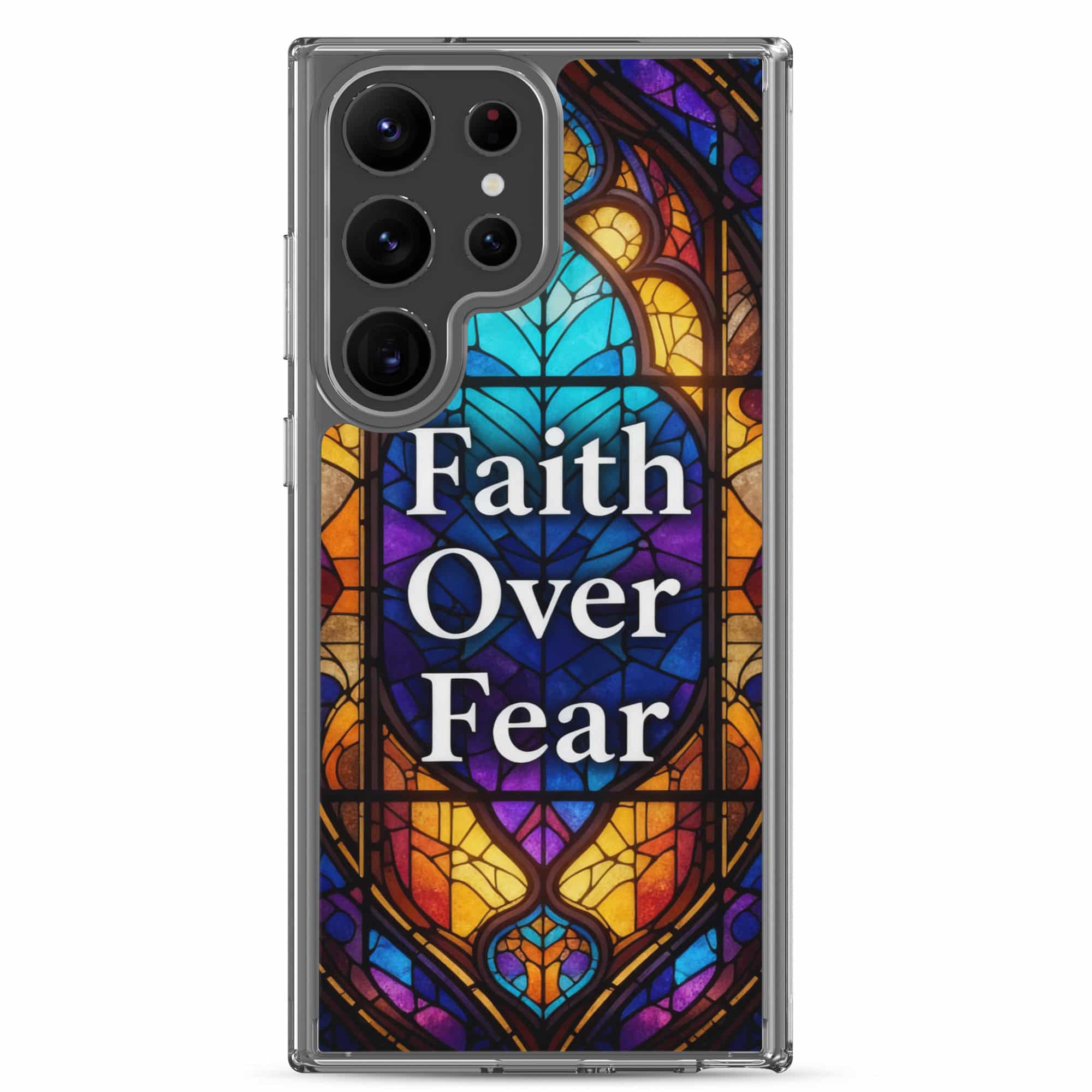 Faith Over Fear Samsung Case - Image 5