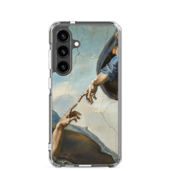 Creation of Adam Hands of God Samsung Case