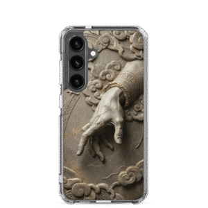 Divine Hand in Stone Clouds Samsung Case
