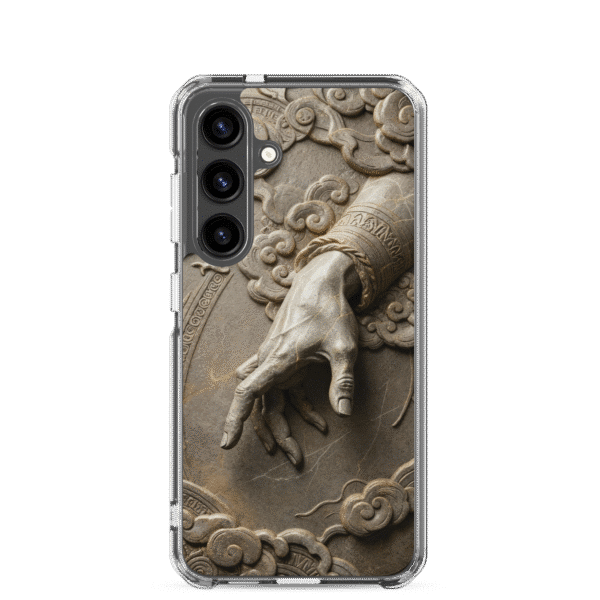 Divine Hand in Stone Clouds Samsung Case