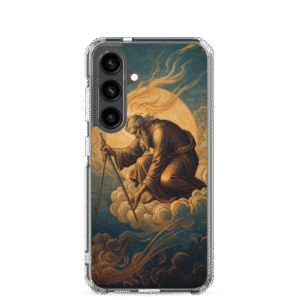 God Creating the World with Compass Samsung Case