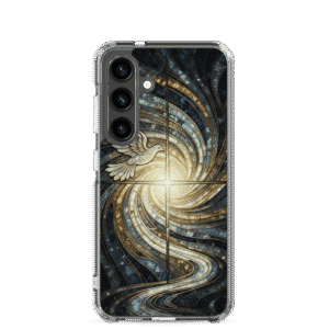 Holy Spirit Cross with Dove Samsung Case