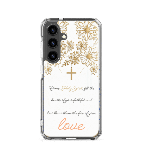 Holy Spirit Prayer with Cross Samsung Case