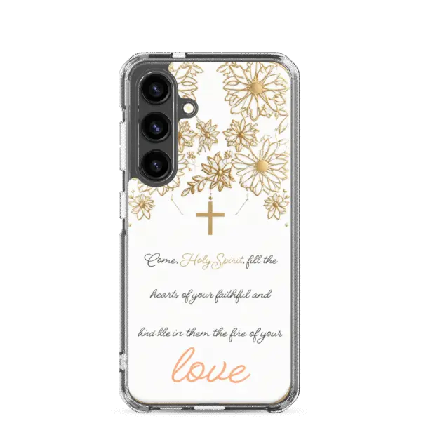 Holy Spirit Prayer with Cross Samsung Case