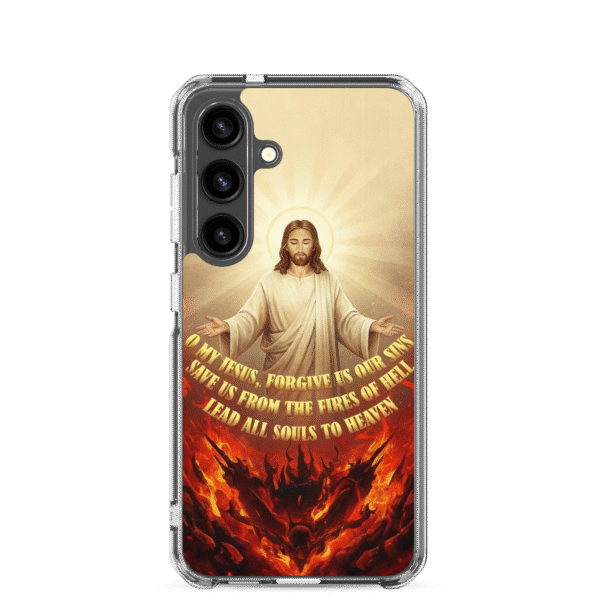 O My Jesus Forgive Us Our Sins Prayer Samsung Case