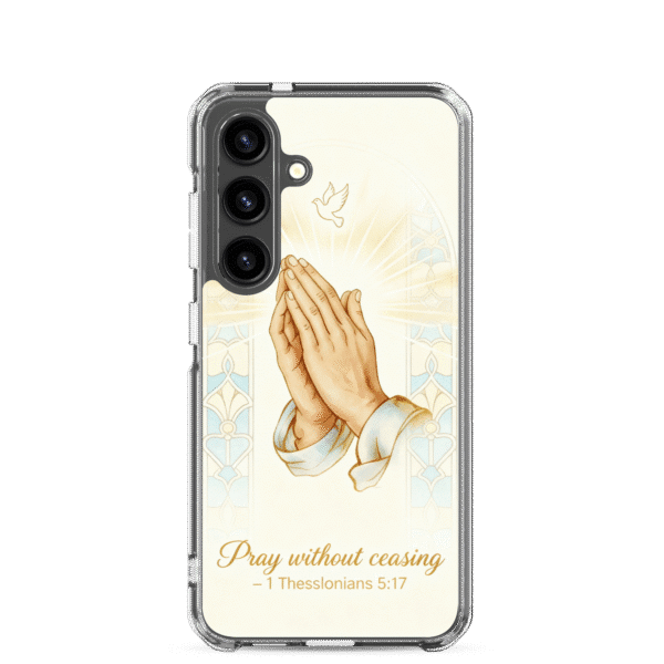 Pray Without Ceasing Verse Samsung Case