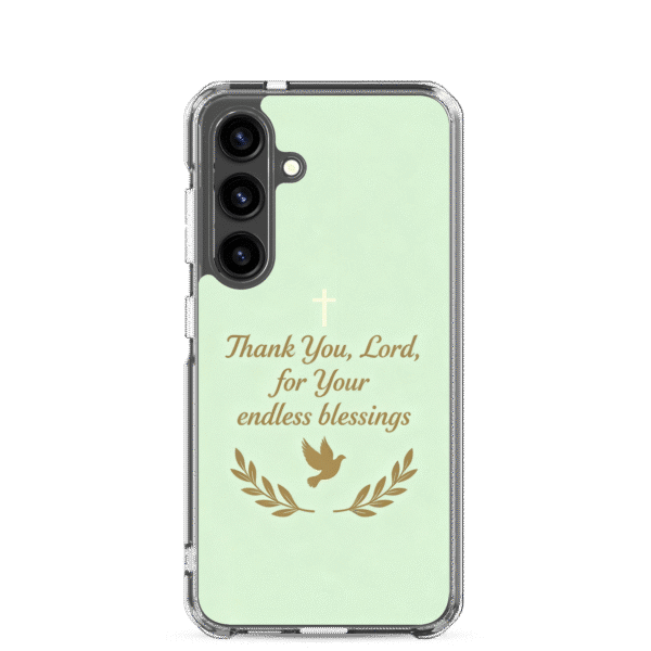 Thank You Lord for Your Endless Blessings Samsung Case