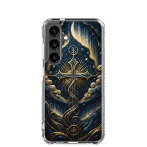 Ornate Celestial Cross Samsung Case