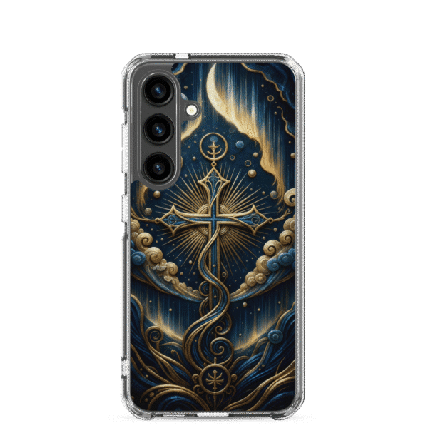 Ornate Celestial Cross Samsung Case