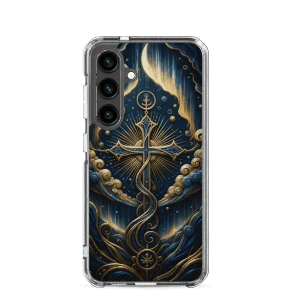 Ornate Celestial Cross Samsung Case