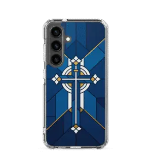 Stained Glass Cross Samsung Case