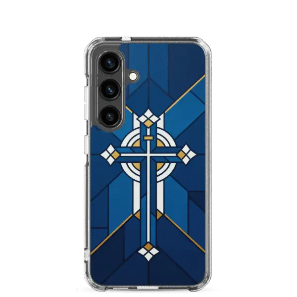 Stained Glass Cross Samsung Case