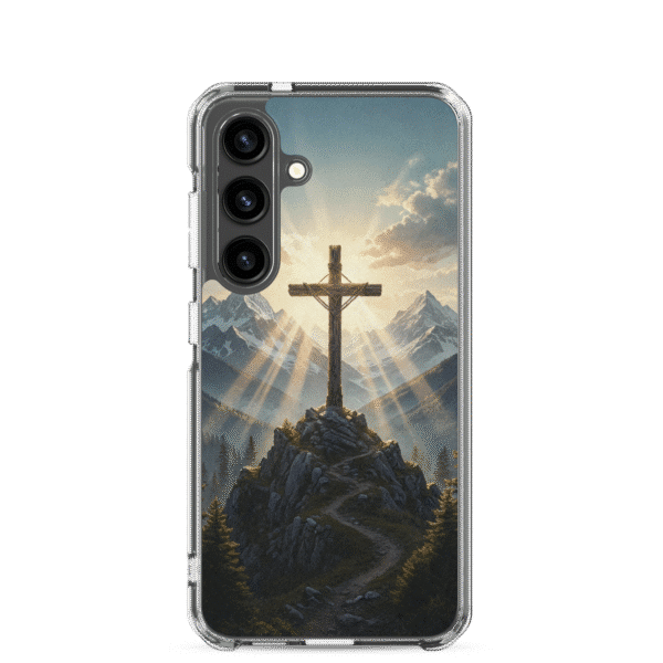 Crucifix on a Mountain Samsung Case