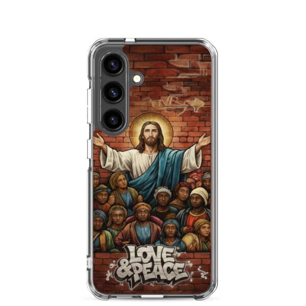 Love and Peace Jesus Samsung Case