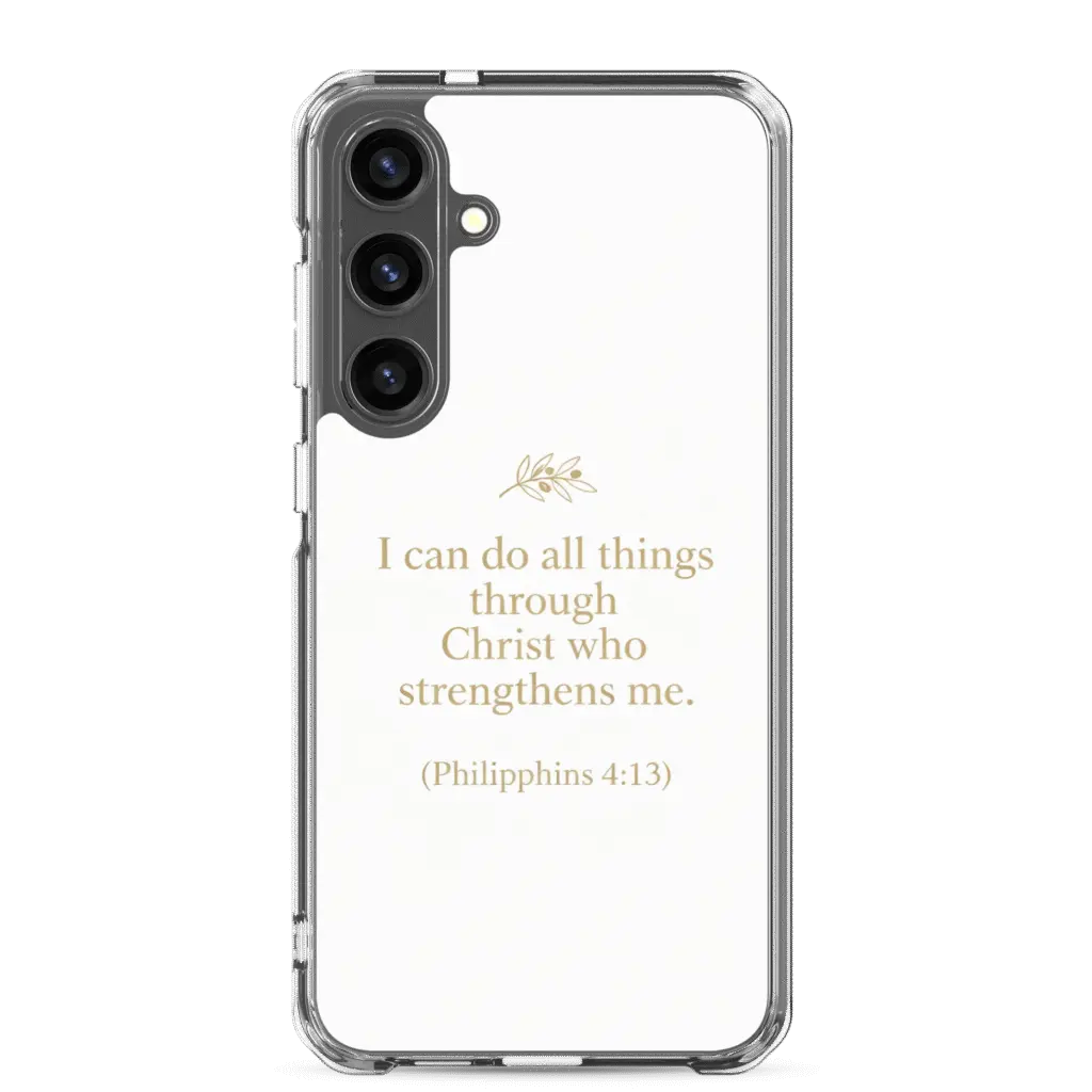 I Can Do All Things Through Christ Samsung Case - Image 3