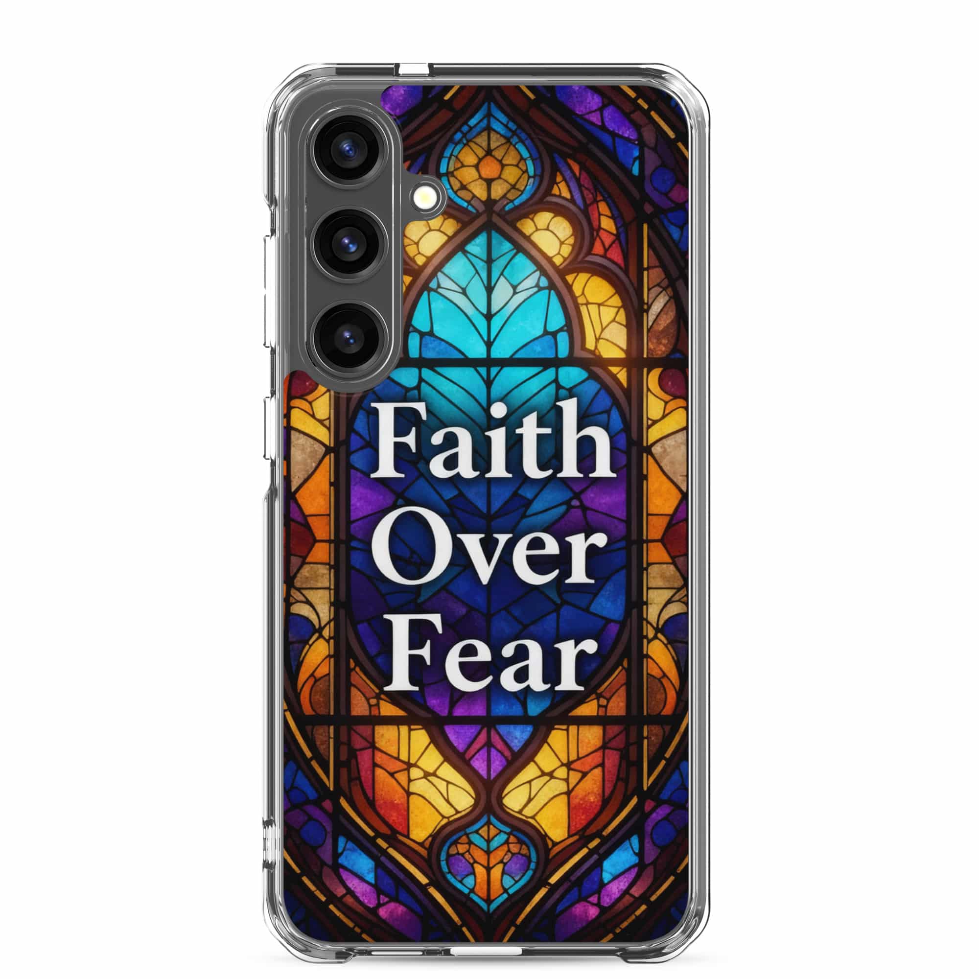 Faith Over Fear Samsung Case - Image 3