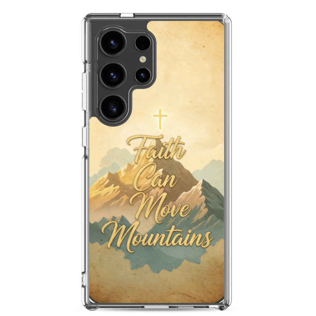 Faith Can Move Mountains Samsung Case - Image 2