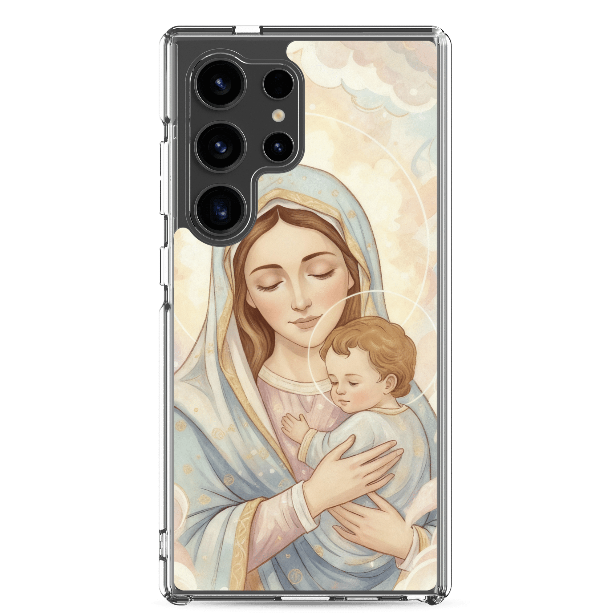 Madonna And Baby Jesus Samsung Case - Image 2