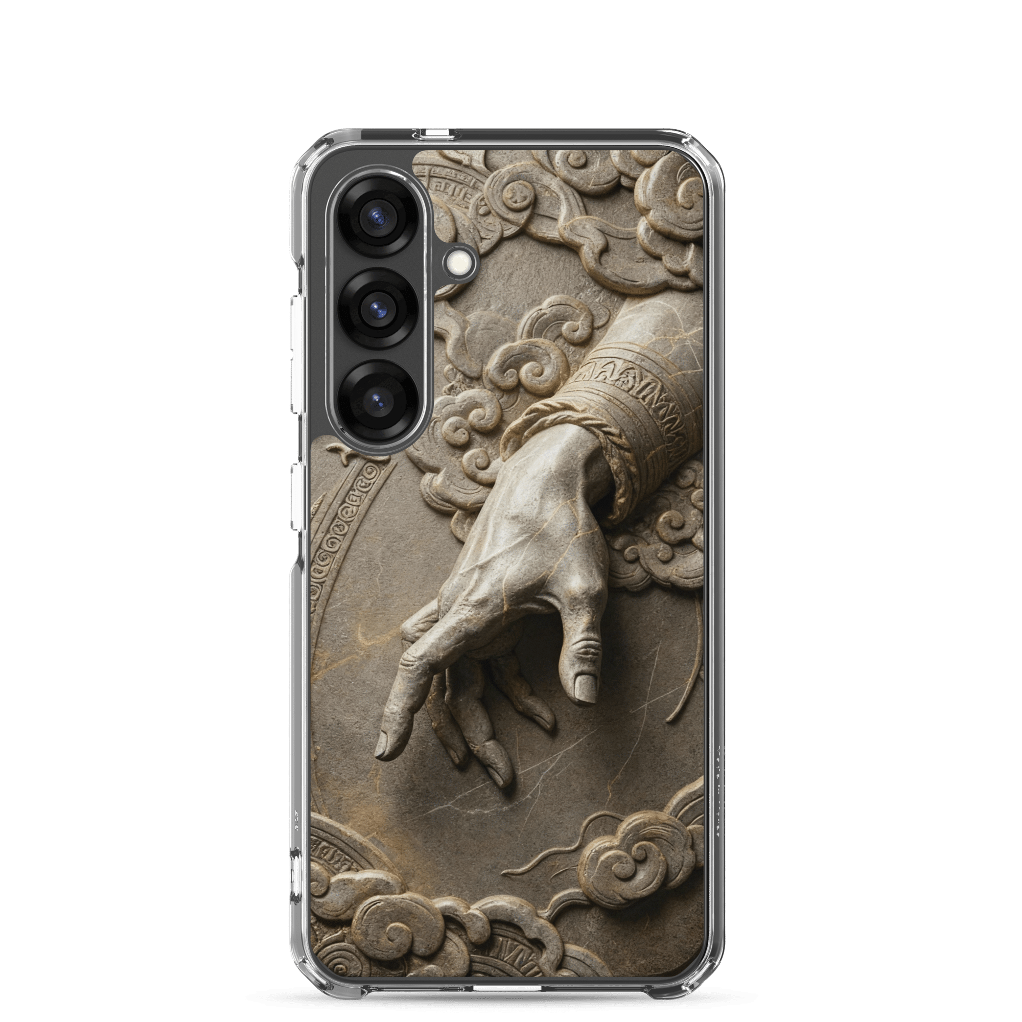 Divine Hand in Stone Clouds Samsung Case - Image 7
