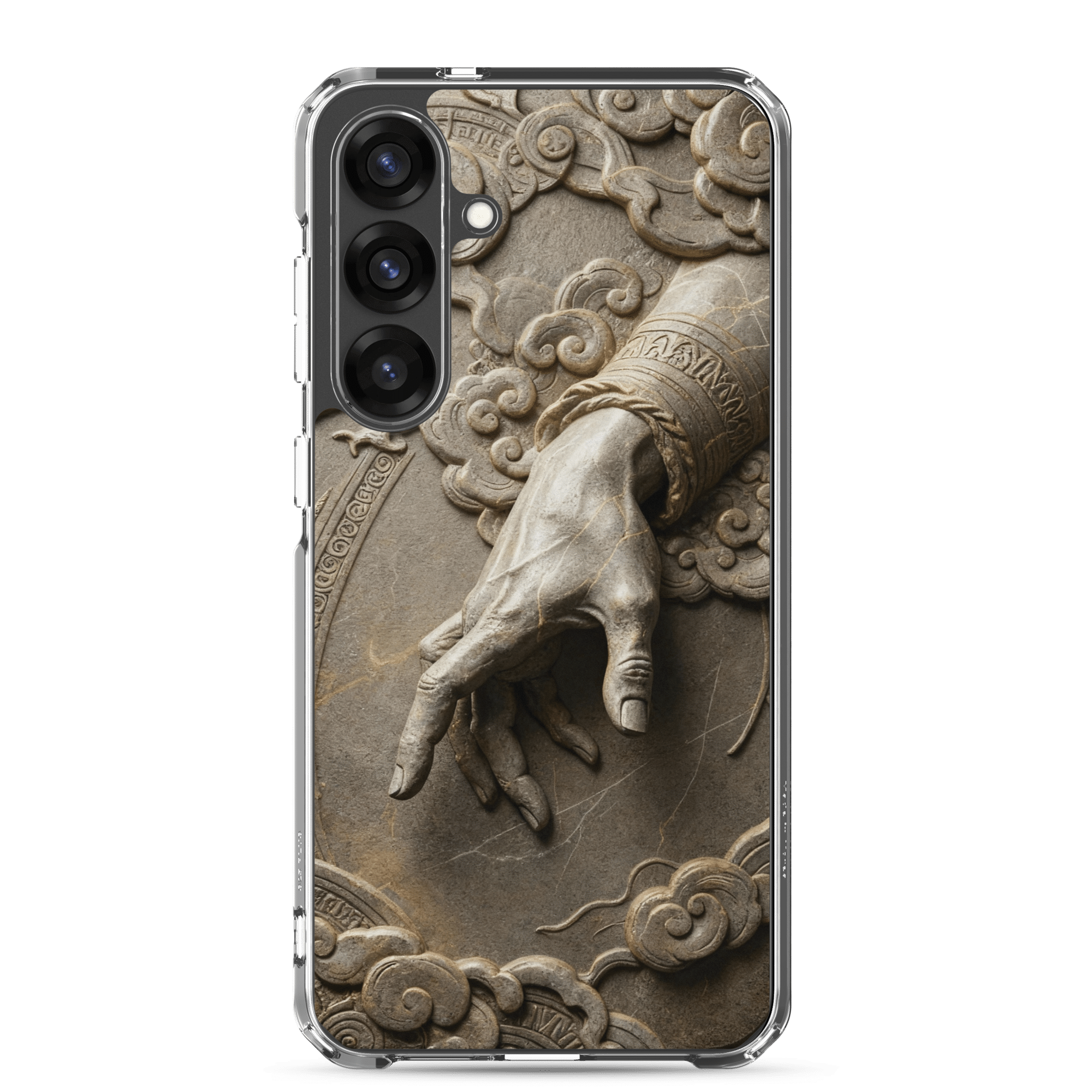 Divine Hand in Stone Clouds Samsung Case - Image 9