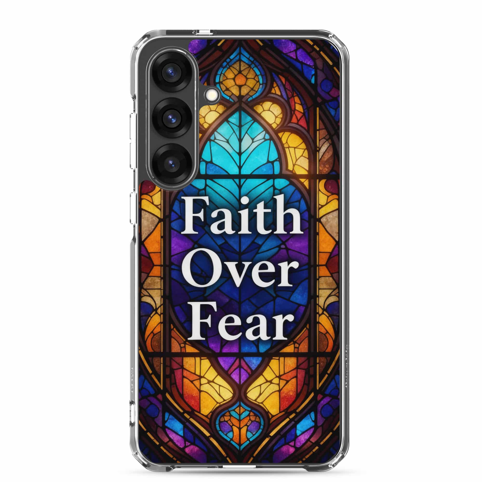 Faith Over Fear Samsung Case - Image 9