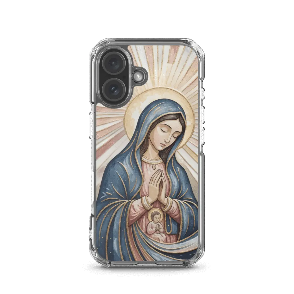 Marian Mother and Child iPhone Cover - Image 6