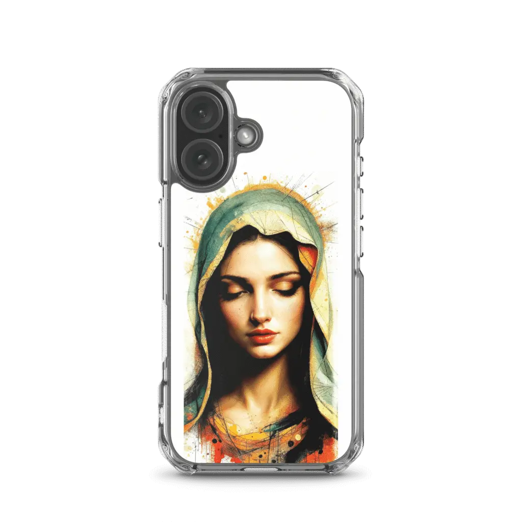 Mary of Nazareth Portrait iPhone Case - Image 6