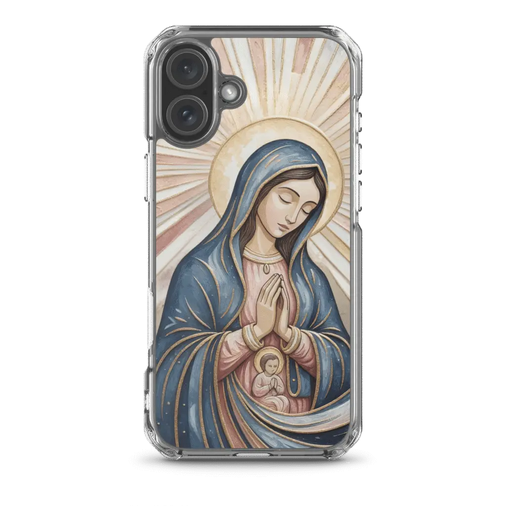 Marian Mother and Child iPhone Cover - Image 8