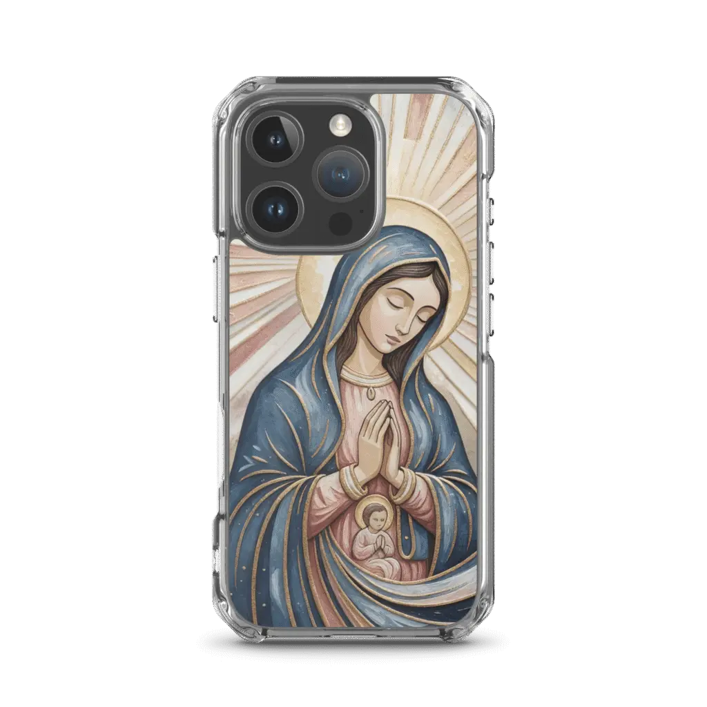 Marian Mother and Child iPhone Cover - Image 7
