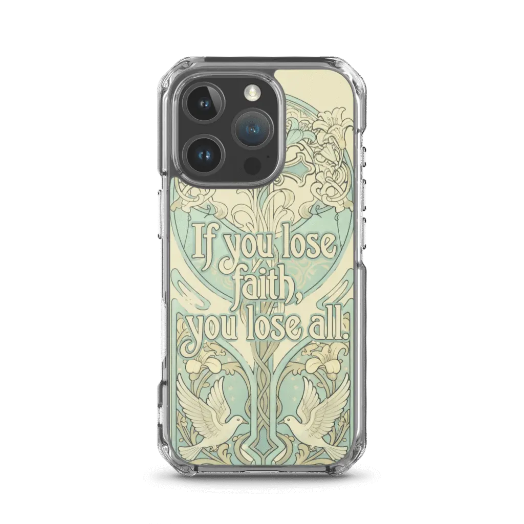 If You Lose Faith iPhone Case - Image 7