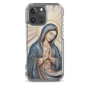 Marian Mother and Child iPhone Cover