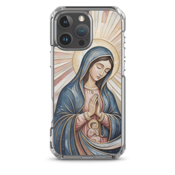 Marian Mother and Child iPhone Cover