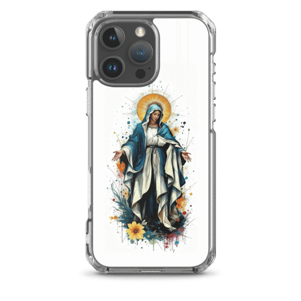 Our Lady of Grace Watercolor iPhone Case