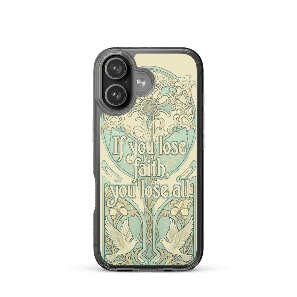 If You Lose Faith iPhone Case - Image 2