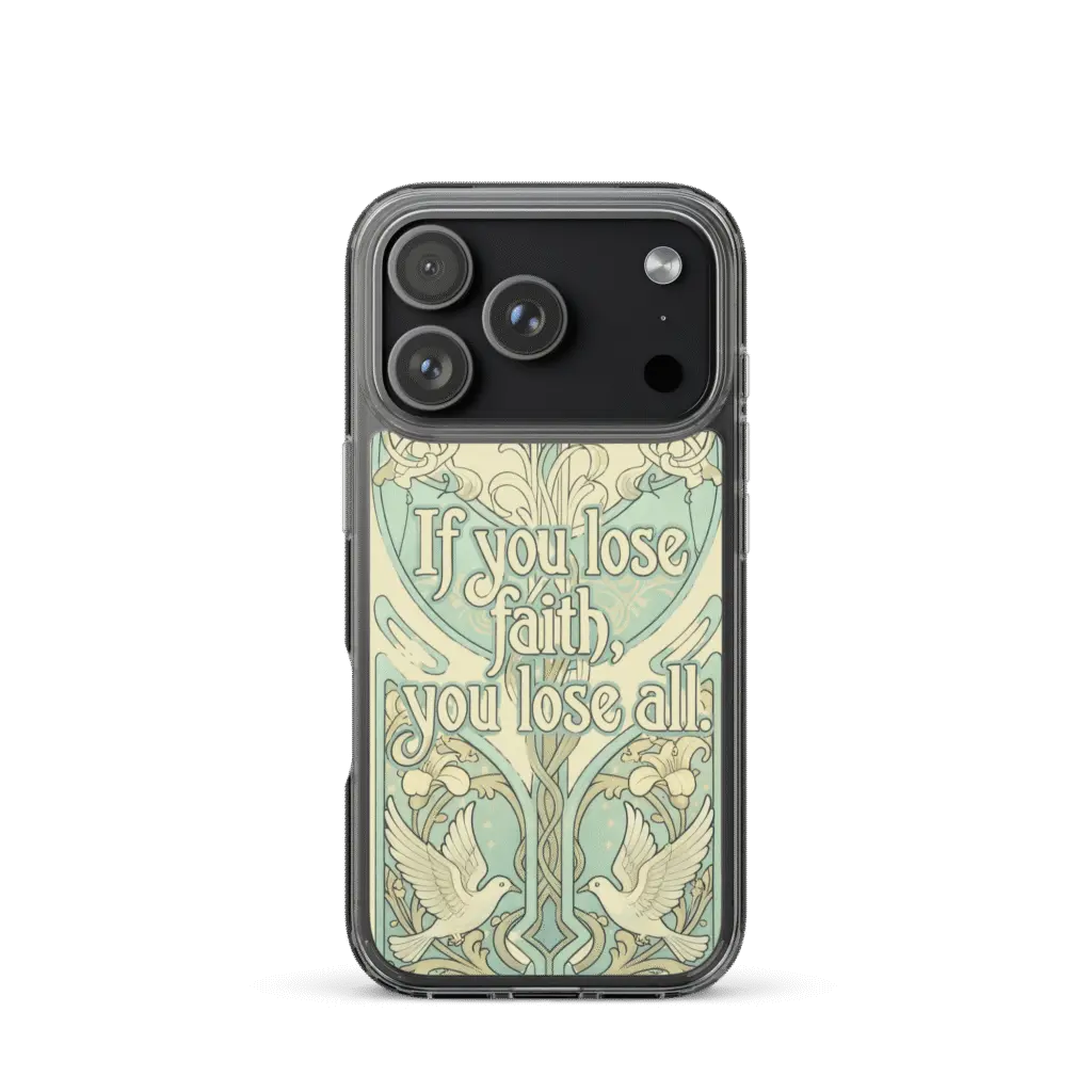 If You Lose Faith iPhone Case - Image 3
