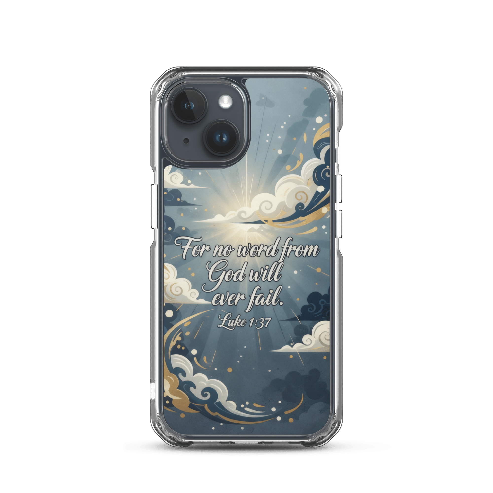 All Things Are Possible With God MagSafe Clear iPhone Case - Image 9