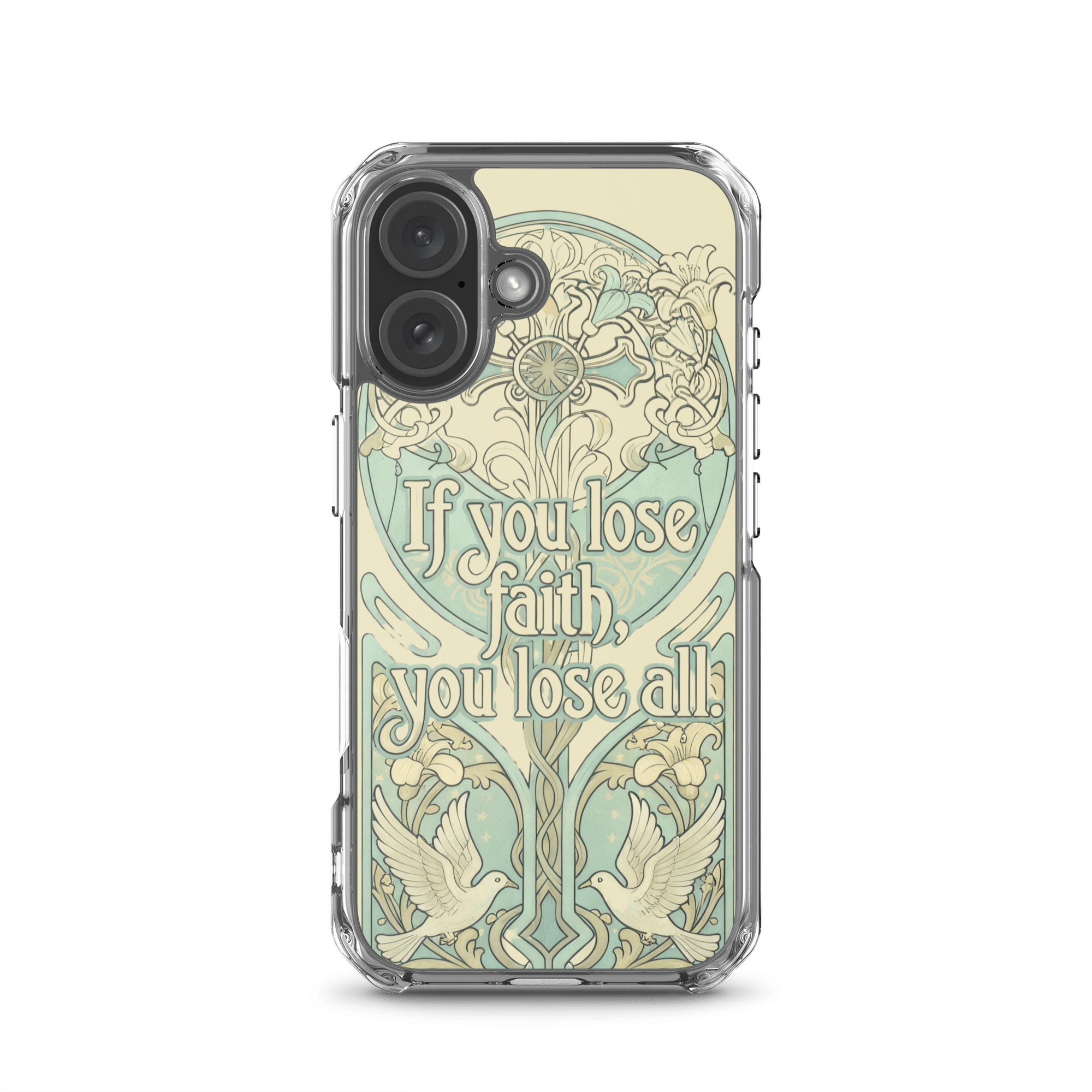 If You Lose Faith MagSafe Clear iPhone Case - Image 6