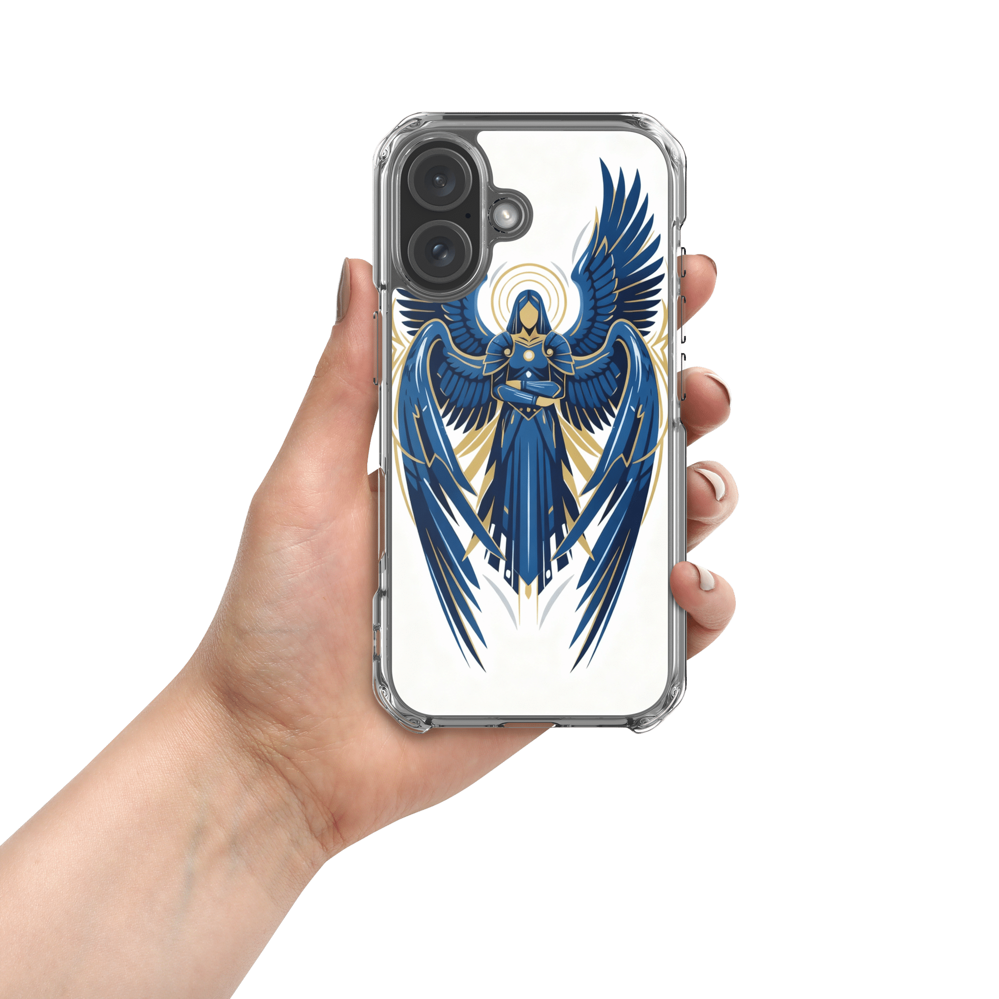 Heraldic Guardian MagSafe Clear iPhone Case - Image 9