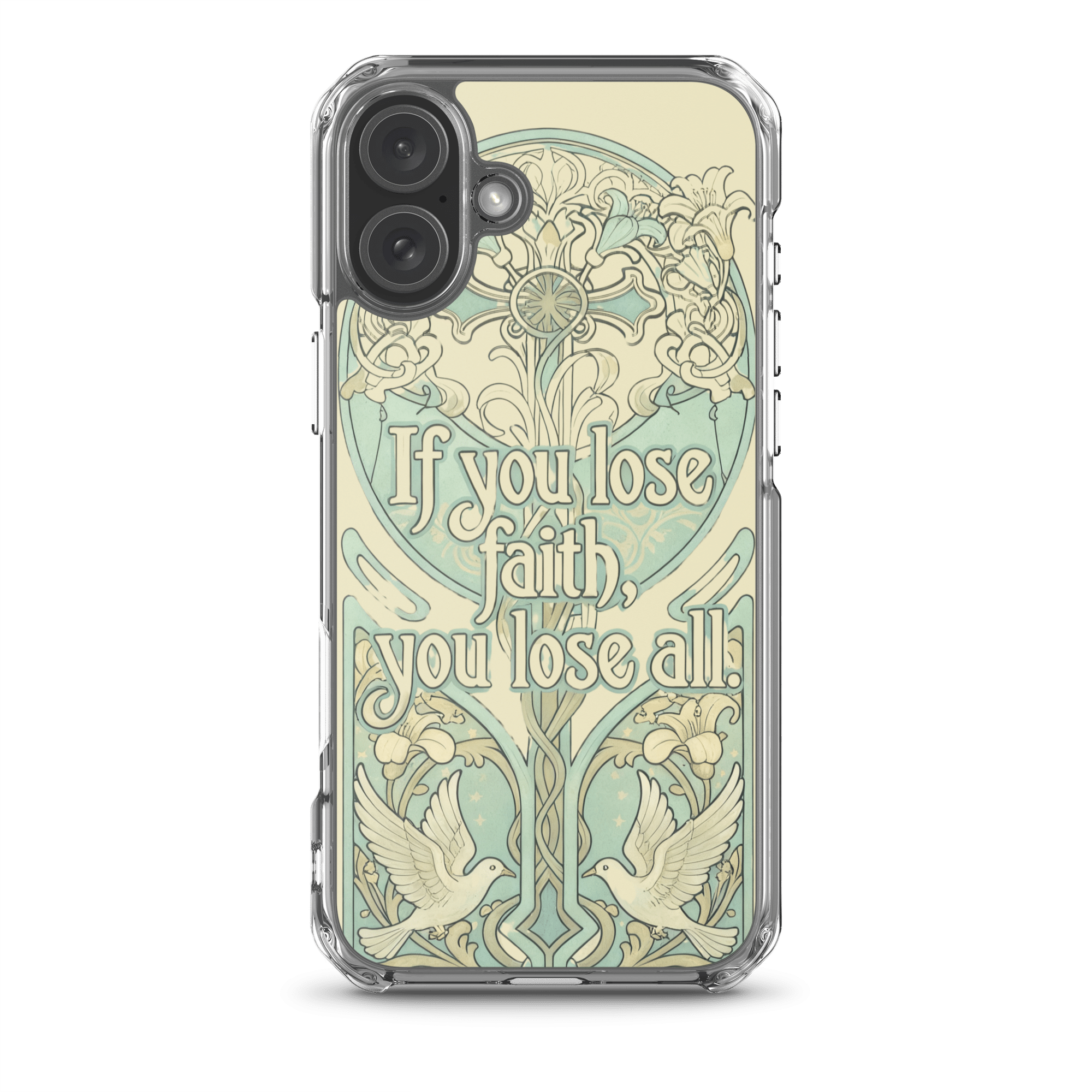 If You Lose Faith MagSafe Clear iPhone Case - Image 8